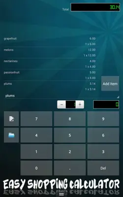 Easy Shopping Calculator android App screenshot 2