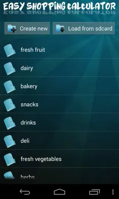 Easy Shopping Calculator android App screenshot 5